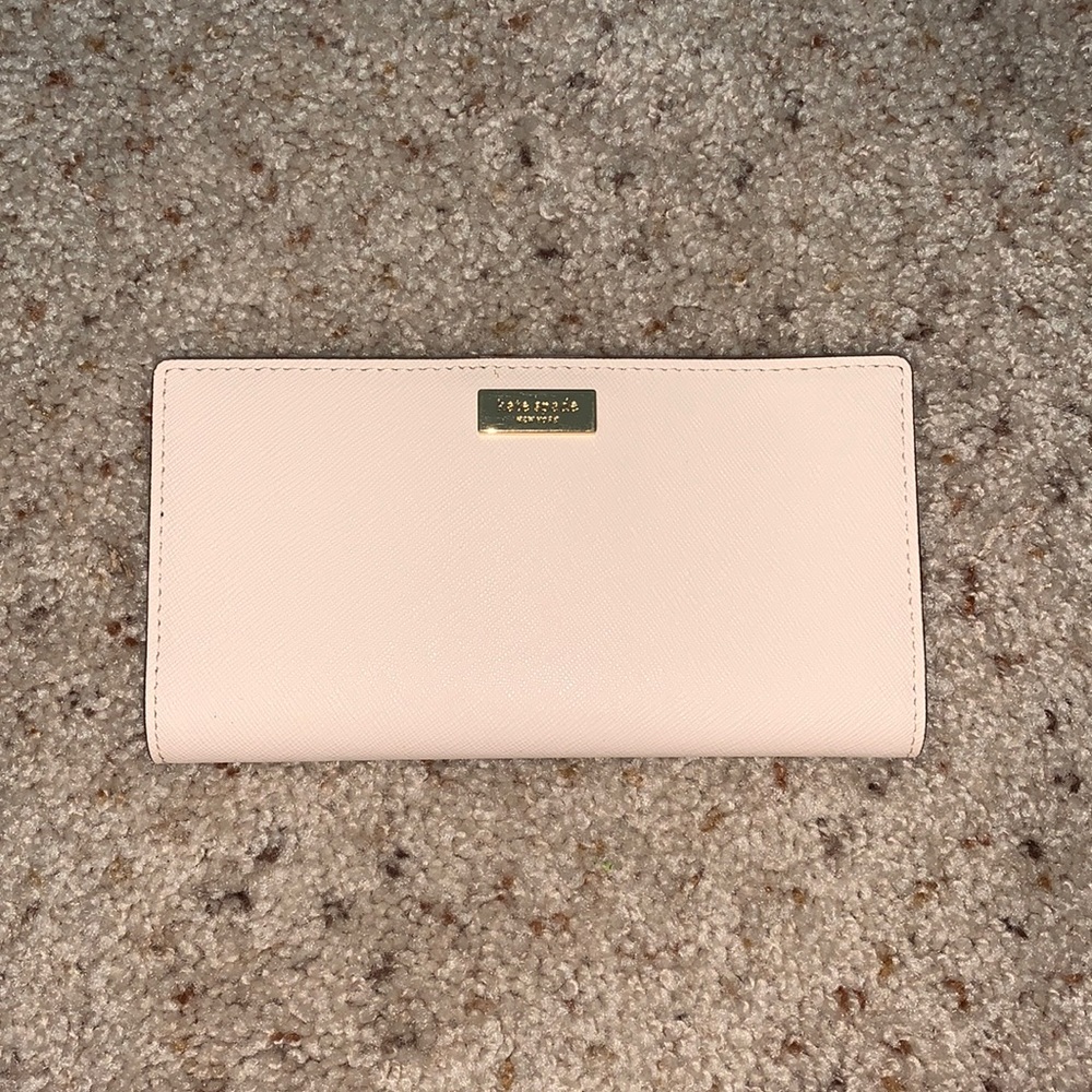 Pink Kate spade wallet